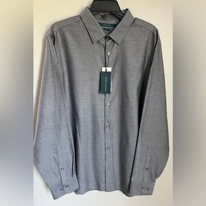 Mens Perry Ellis Slimfit Dress Shirt